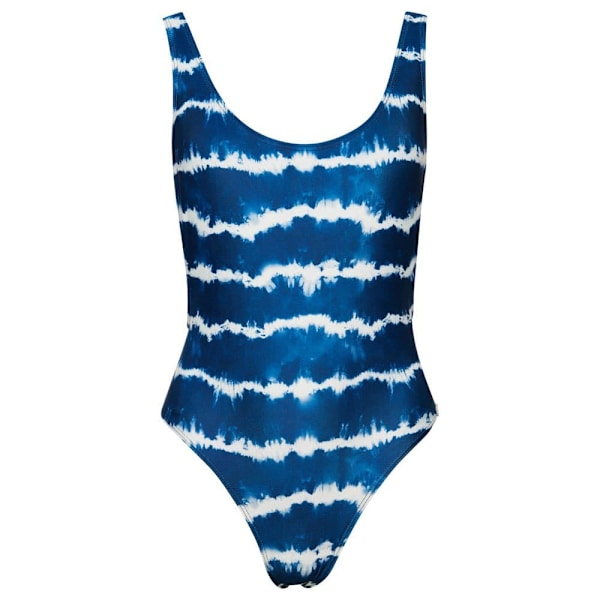 Superdry Badedragt Code Tie Dye Blå XS Kvinde