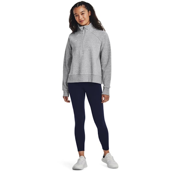Under Armour Tröja Med Halv Dragkedja Rival Fleece Grå XS / Regular Kvinna