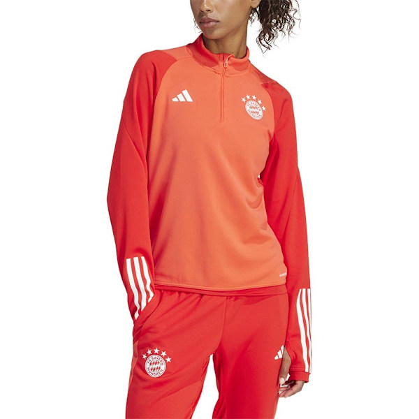 Adidas Half Zip Collegepaita Koulutus Bayern Munich 23/24 Oranssi L