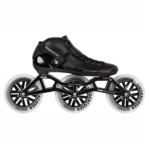 Powerslide Inline Skøjter Core Performance 3x125 Sort EU 40