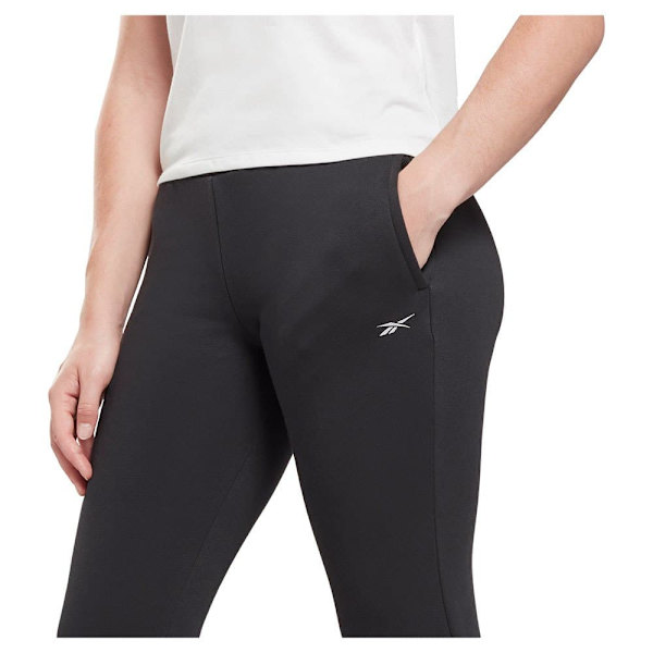 Reebok Byxor Fleece Joggers Svart L Kvinna