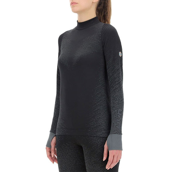 Uyn Langærmet T-shirt Exceleration Sort XL Kvinde
