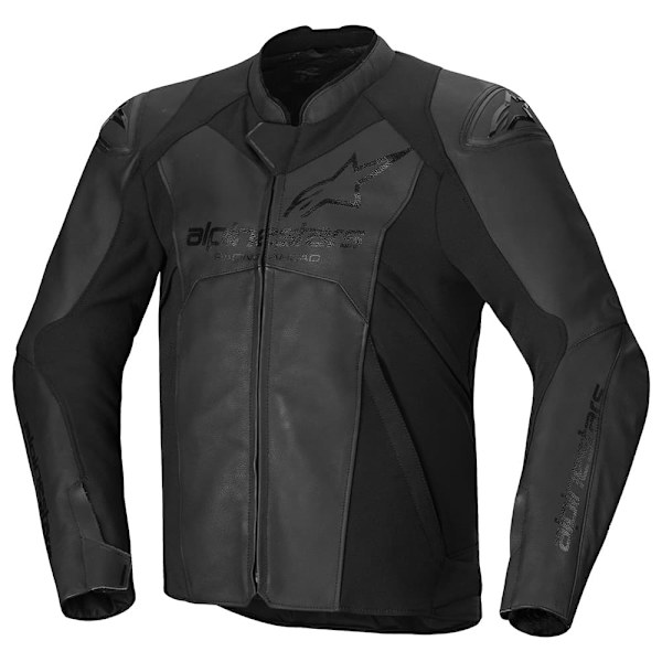 Alpinestars Faster V3 Racing Læderjakke Sort 62 Mand