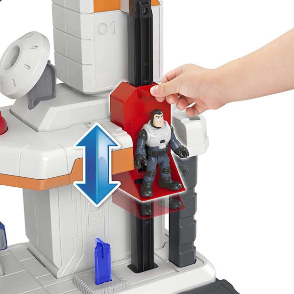 Imaginext Lift Ja Launch Star Command. Mukana Disney Ja Pixar Lightyear Monivärinen 3 Years