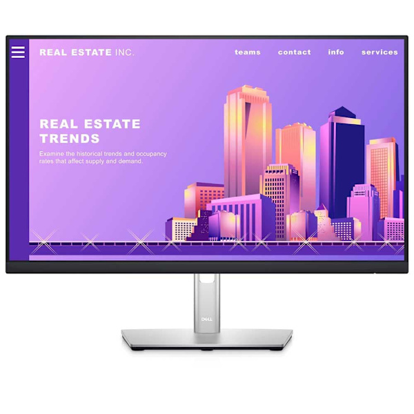 Dell Övervaka Dell-p2422h 23.8´´ Full Hd Ips 60hz Svart One Size / EU Plug Svart