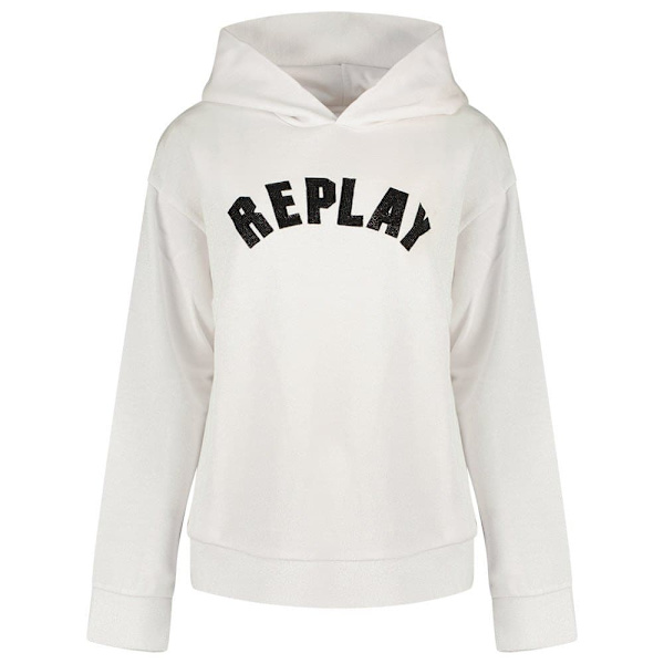 Replay Hættetrøje W3637g.000.22672 Hvid S Kvinde