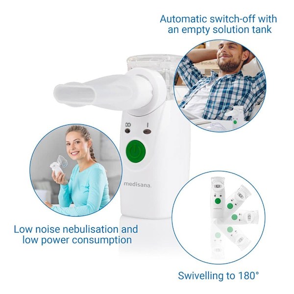 Medisana Bærbar Inhalator In 525 Transparent