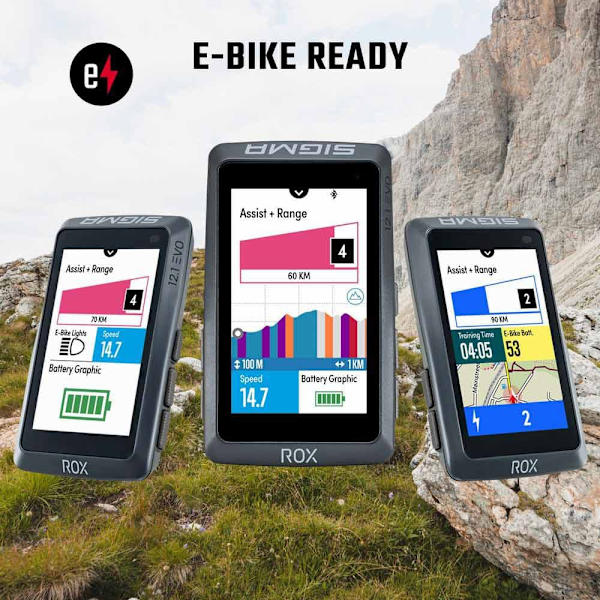Sigma Cykelcomputer Basic Kit Rox 12.1 Evo