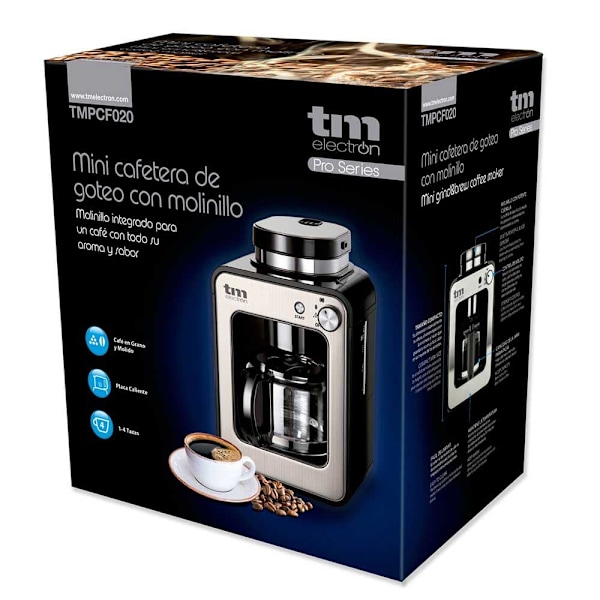 Tm Electron Mini Drip Kaffebryggare Tmpcf020s Silver One Size / EU Plug