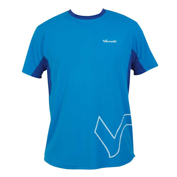 Vercelli Kortärmad T-shirt Acqua Blå 2XL Man