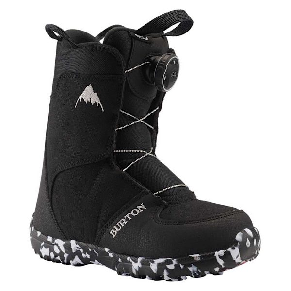 Burton Snowboard Støvler Grom Boa Sort 17.5