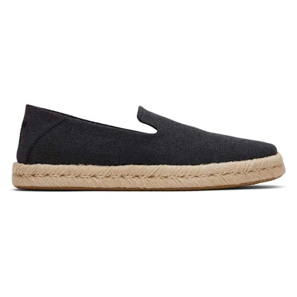 Toms Espadrilles Santiago Svart EU 45 Man