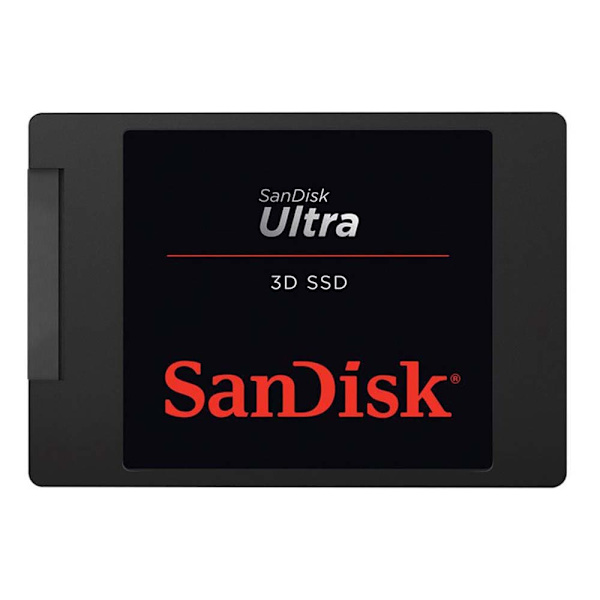 Sandisk Ssd Hårddisk Ultra 3d 1tb Silver