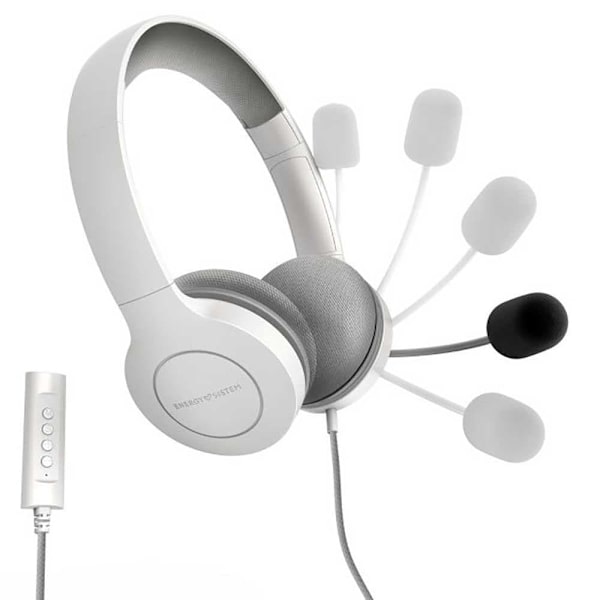 Energy Sistem Headset Office 3 Hvid