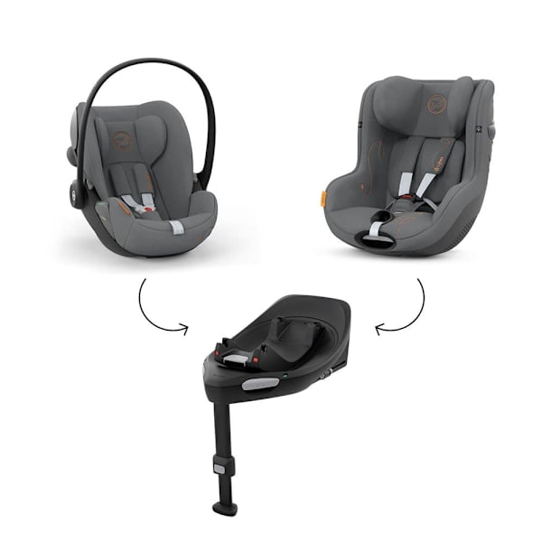 Cybex Sirona G I-size Babyautostol Grå