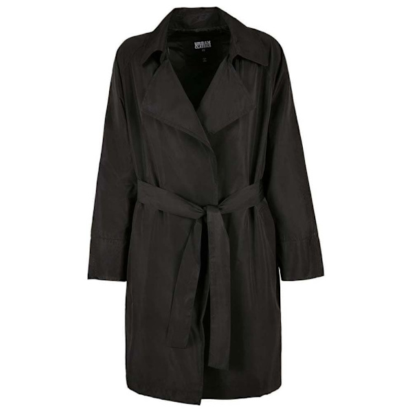 Urban Classics Jacka Crinkle Nylon Minimal Svart XS Kvinna