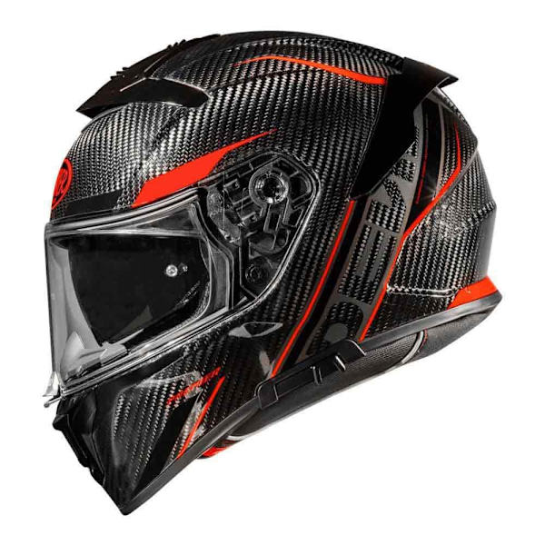 Premier Helmets Fullt Ansikte Hjälm 23 Devil Carbon St2 22.06 Svart M