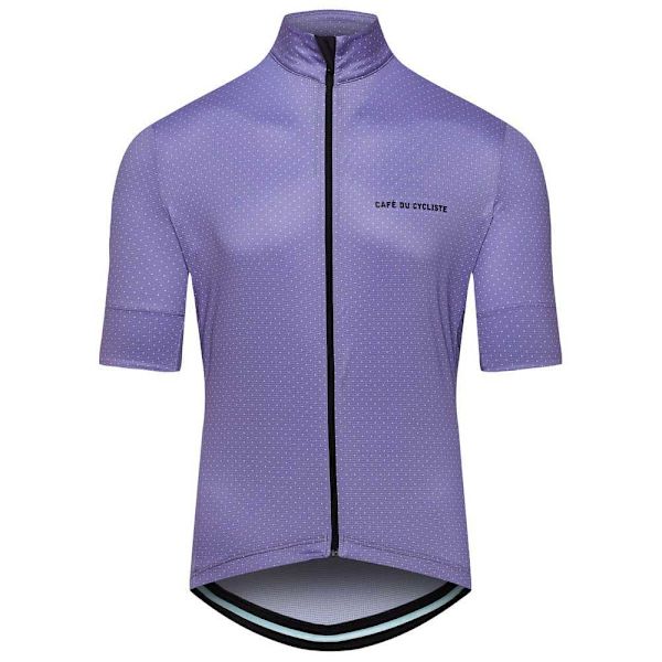 CafÉ Du Cycliste Fleurette Lyhythihainen Pyöräilypaita Violetti XS Mies