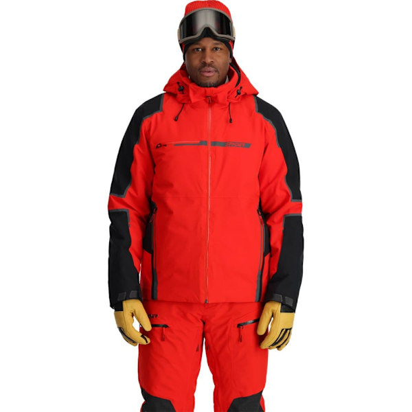 Spyder Jacka Titan Röd S Man