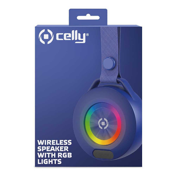 Celly Bluetooth Högtalare Light Beat Blå
