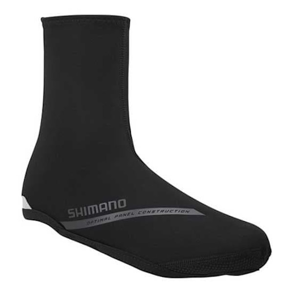 Shimano Overtrækssko Dual Soft Shell Sort EU 47-49 Mand