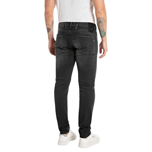 Replay M914y.000.66172b Jeans Sort 34 / 32 Mand