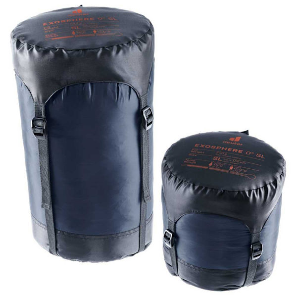 Deuter Sovepose Exosphere 0° Sl Blå Short / Left Zipper