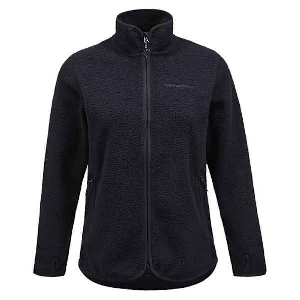 Peak Performance Pile Fleece Svart L Kvinna