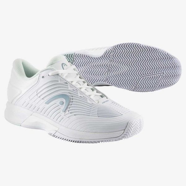 Head Racket Clay Sko Revolt Pro 4.5 Clay Hvid EU 39 Kvinde