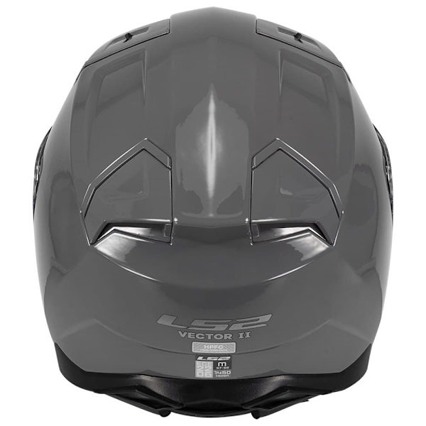Ls2 Fuld Ansigtshjelm Ff811 Vector Ii Solid Grå M
