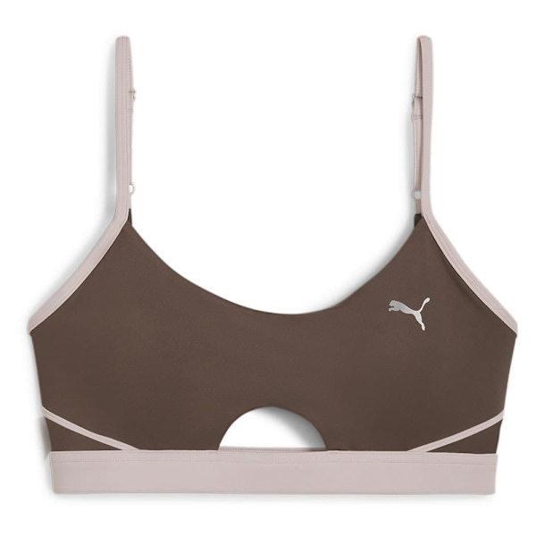 Puma Move Ultrabare Sculpting Sport-bh Med Låg Support Brun L Kvinna