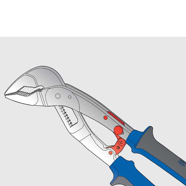 Unior Hypo 240 Self Adjusting Curling Iron Blå