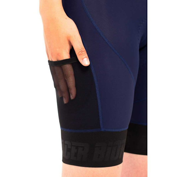 Bioracer Haklappshorts Icon Blå XL Man