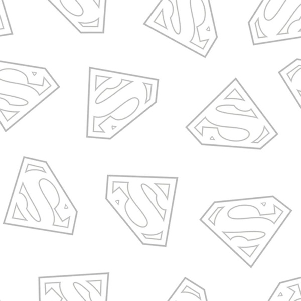 Play Fabrics Superman 100 % Bomull Fitted Lakan För 180x Säng 200 Cm