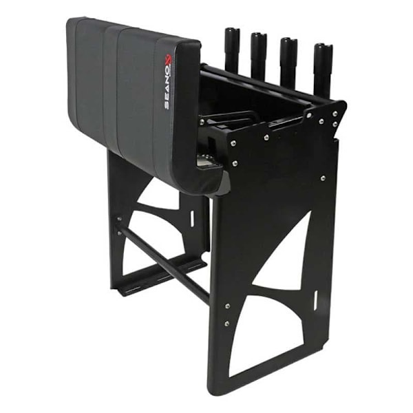 Seanox Svart Aluminium Lutande Stolpbas