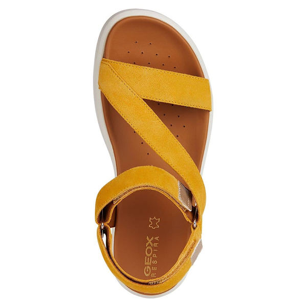 Geox Xan2s Sandaler Gul EU 37 Kvinna