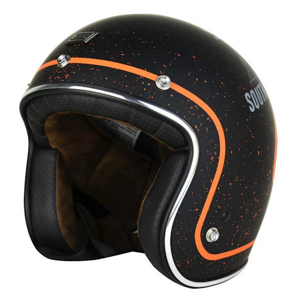 Origine Åben Ansigtshjelm Primo West Coast Orange,Sort S