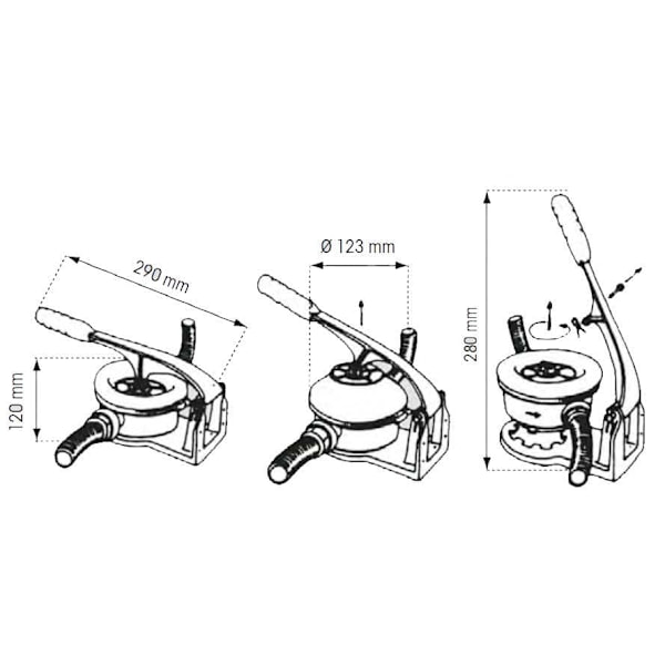 Plastimo Diaphragm Blå 0.5 Liters