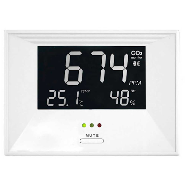 Tfa Dostmann 315003 Co2-mätare Vit One Size / EU Plug