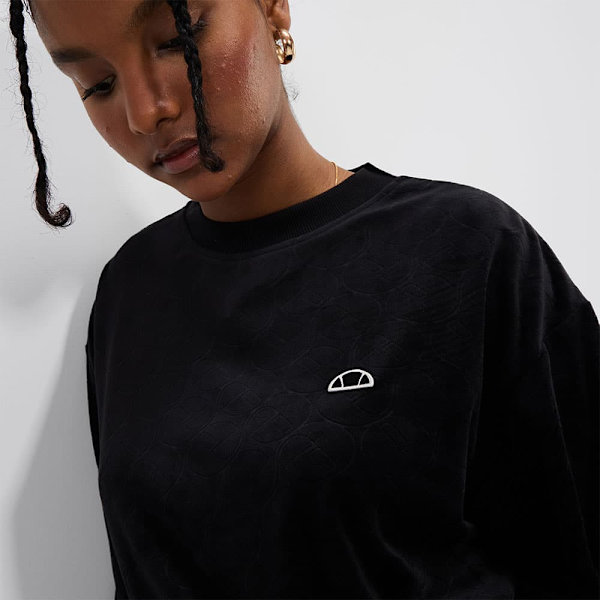 Ellesse Twilight Sweatshirt Sort 8 Kvinde