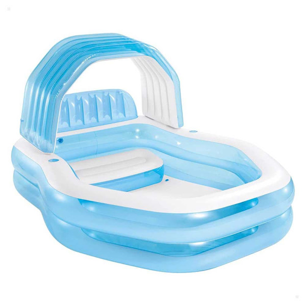 Intex Rektangulær Oppustelig Pool 229x191x135 Cm Blå 530 Liters