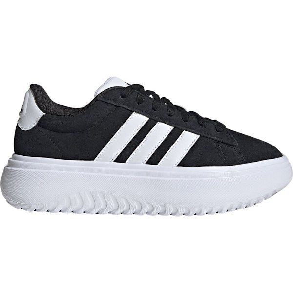 Adidas Trænere Grand Court Platform Suede Sort EU 38 2/3 Kvinde