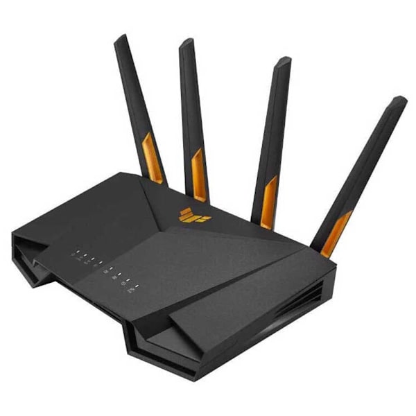 Asus Trådløs Router Tuf-ax4200 Sort Sort