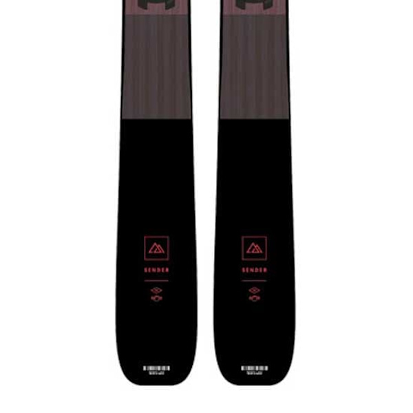 Rossignol Sender 94 Konect+nx 12 Konect Gw Alpint Skidpaket Röd 186