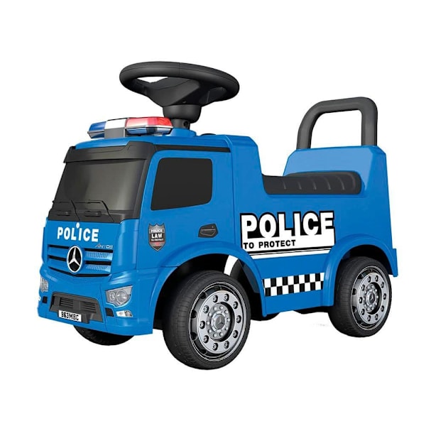 Tachan Polarpashes Poliisi Kuorma-auto Mercedes Sininen 12-24 Months