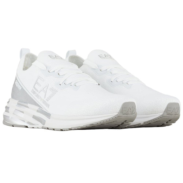 Ea7 Emporio Armani Crusher Distance Kni Sko Hvid EU 36 Mand