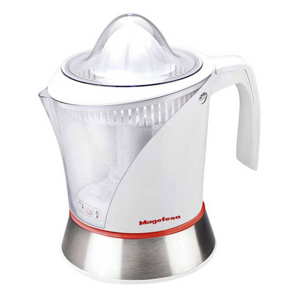 Magefesa Mgf3445 1l Saftpresser Transparent,Hvid One Size / EU Plug