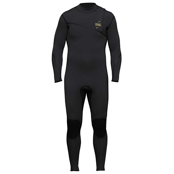 Gyroll Steamer Våddragt Uden Lynlås Shield 4/3 Sort XL