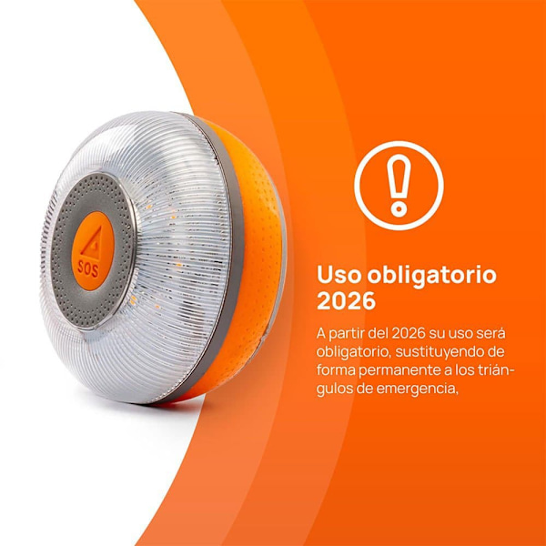 Flash Led Ajoneuvon Hätävalo Led Sos V16 Kultainen