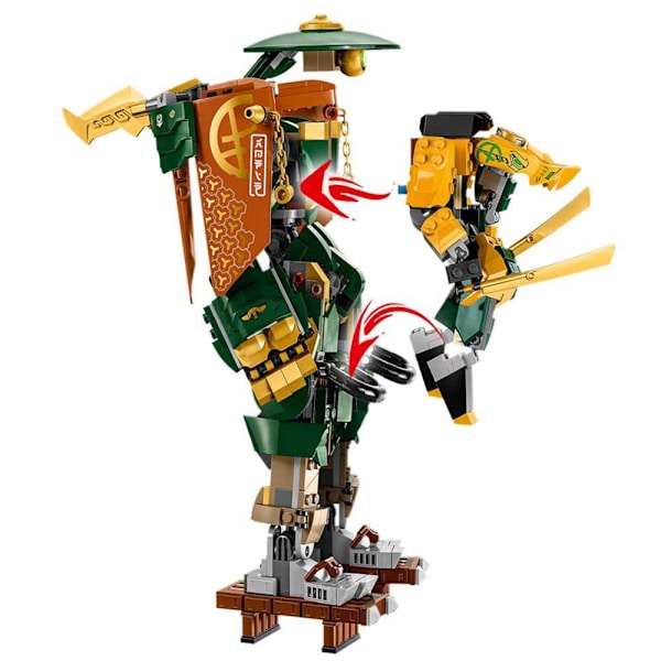 Lego Ja Arin Ninja Team Mecas Lloyd Kultainen